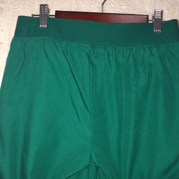 Cherokee XS Green Wide Leg Scrub Pants - Picture 6 of 9
